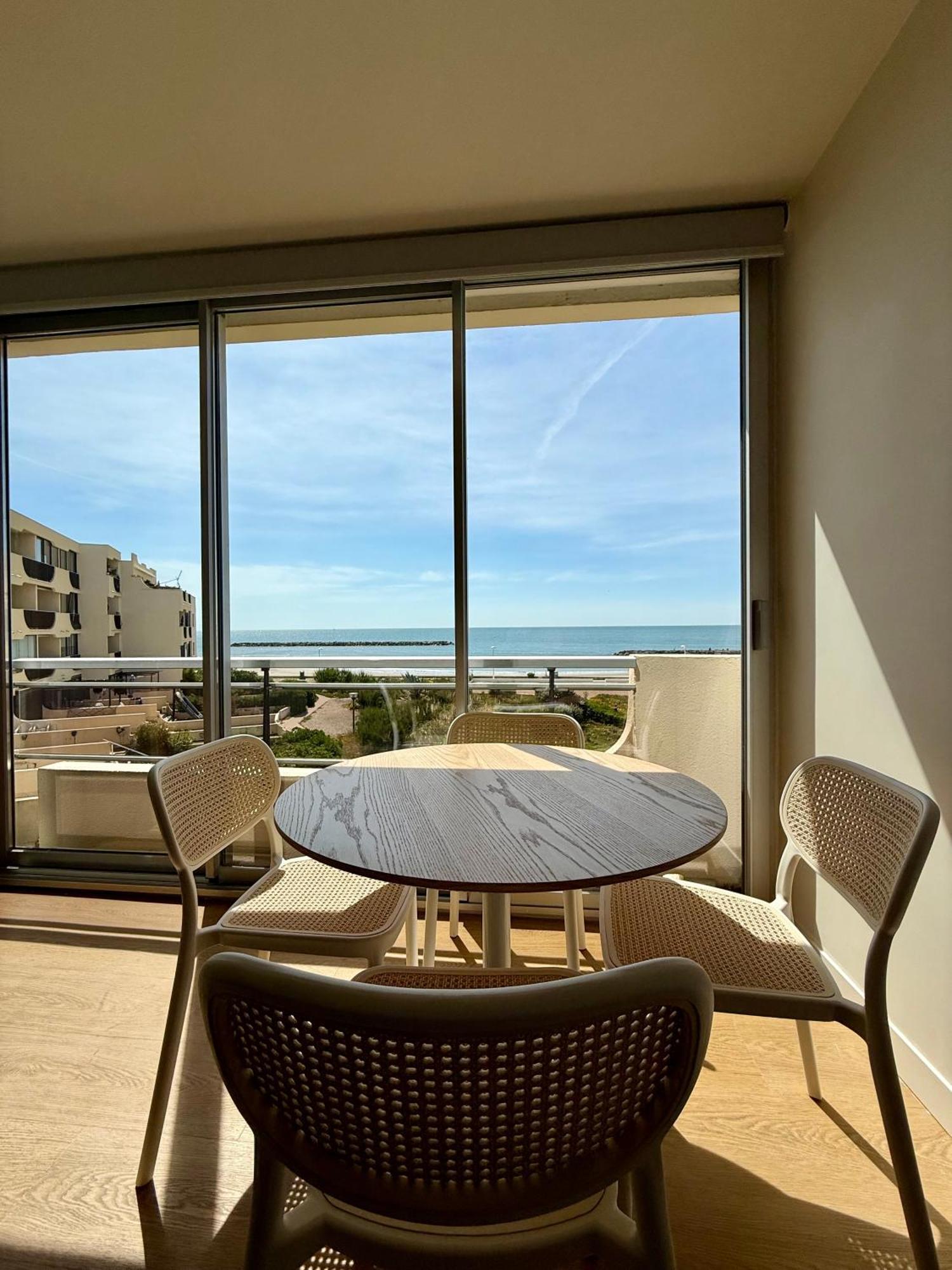 Appt Renove Palavas - 4 Personnes - Vue Mer - Parking - Rive Droite Екстер'єр фото